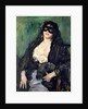 The Black Mask by Lovis (1858-1925) Corinth