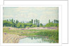 Landscape with Pond, near Rimini by Paul Baum