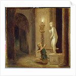 Pygmalion before the Statue of Venus, c.1800 by Johann Heinrich Wilhelm Tischbein