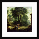 Rest on the Flight into Egypt, 1874 by Johann Andreas Herrlein