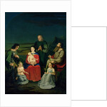 Holy Family with Angels and Saints, c.1824 by Ludwig Emil Grimm