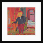 The Painter Ernst Ludwig Kirchner Posing for a Portrait in Davos by Philipp Bauknecht