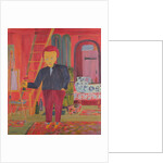 The Painter Ernst Ludwig Kirchner Posing for a Portrait in Davos by Philipp Bauknecht