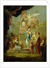 Allegory representing the foundation of the Kassel Academy of Art, c.1778 by Johann Heinrich Tischbein