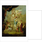 Allegory representing the foundation of the Kassel Academy of Art, c.1778 by Johann Heinrich Tischbein