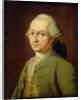 Abraham Gotthelf Kaestner, 1770 by Johann Heinrich Tischbein