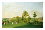 Landscape with Figures by Johann F.A. (school of) Tischbein