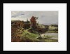 Landscape with a Bridge near Landsberg an der Warthe by Louis Kolitz