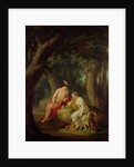 Diana and Mercury playing Dice, c.1788-90 by Johann August the Younger Nahl
