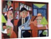 A Cafe in Davos by Ernst Ludwig Kirchner