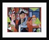 A Cafe in Davos by Ernst Ludwig Kirchner
