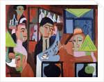 A Cafe in Davos by Ernst Ludwig Kirchner