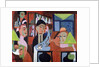 A Cafe in Davos by Ernst Ludwig Kirchner