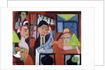 A Cafe in Davos by Ernst Ludwig Kirchner