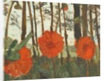 Poppies on the Edge of a Wood by Paula Modersohn-Becker