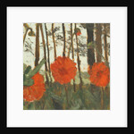 Poppies on the Edge of a Wood by Paula Modersohn-Becker