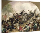 The 'Old Dessauer' in the Battle of Turin, 1883 by Hermann Joseph Wilhelm Knackfuss