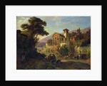 Italian Landscape, 1871 by Friedrich Wilhelm Mueller