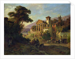 Italian Landscape, 1871 by Friedrich Wilhelm Mueller