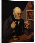 The Barchfeld Money Changer weighing Coins, c.1840-45 by Johann Georg Soemmer