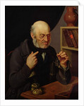 The Barchfeld Money Changer weighing Coins, c.1840-45 by Johann Georg Soemmer