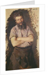 Portrait of a Blacksmith by Lothar von Seebach