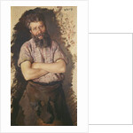 Portrait of a Blacksmith by Lothar von Seebach