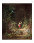 Lovers in a Wood, c.1860 by Carl Spitzweg