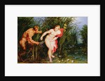 Pan and Syrinx by Peter Paul & Brueghel Jan Rubens