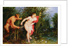 Pan and Syrinx by Peter Paul & Brueghel Jan Rubens