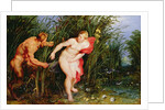 Pan and Syrinx by Peter Paul & Brueghel Jan Rubens