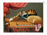 Still Life with Musical Instruments by Evaristo Baschenis