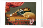 Still Life with Musical Instruments by Evaristo Baschenis
