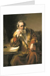 The Apostle Thomas by Nicolaes Maes