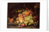 Still Life with Fruit, Squirrel and Goldfinch by Abraham Mignon