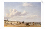 The Beach at Scheveningen, 1658 by Adriaen van de Velde