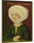 Portrait of Ursula Tucher, 1478 by Michael Wolgemut or Wolgemuth