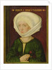Portrait of Ursula Tucher, 1478 by Michael Wolgemut or Wolgemuth