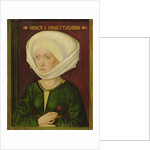 Portrait of Ursula Tucher, 1478 by Michael Wolgemut or Wolgemuth