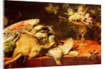 Still life with Animals and Fruit by Frans Snyders or Snijders