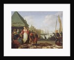 The Rotterdam Fish Market by Hendrik Martensz Sorgh