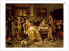 The Bean Feast, 1668 by Jan Havicksz. Steen