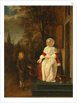 The Alms, c.1660 by Gabriel Metsu