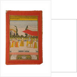 Ragamala miniature painting, Rajasthan probably Bundi, early 19th century by Rajasthani School