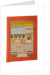 Ragamala miniature painting, Rajasthan probably Bundi, early 19th century by Rajasthani School