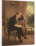 Keats at Wentworth Place, after a painting by Joseph Severn, 1933 by Edmund Dyer