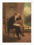 Keats at Wentworth Place, after a painting by Joseph Severn, 1933 by Edmund Dyer