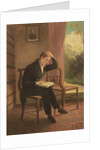 Keats at Wentworth Place, after a painting by Joseph Severn, 1933 by Edmund Dyer