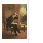 Keats at Wentworth Place, after a painting by Joseph Severn, 1933 by Edmund Dyer