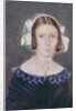Portrait Miniature of Fanny Brawne, 1833 by English School